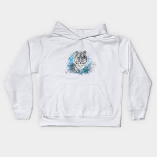 Tiger_be strong Kids Hoodie